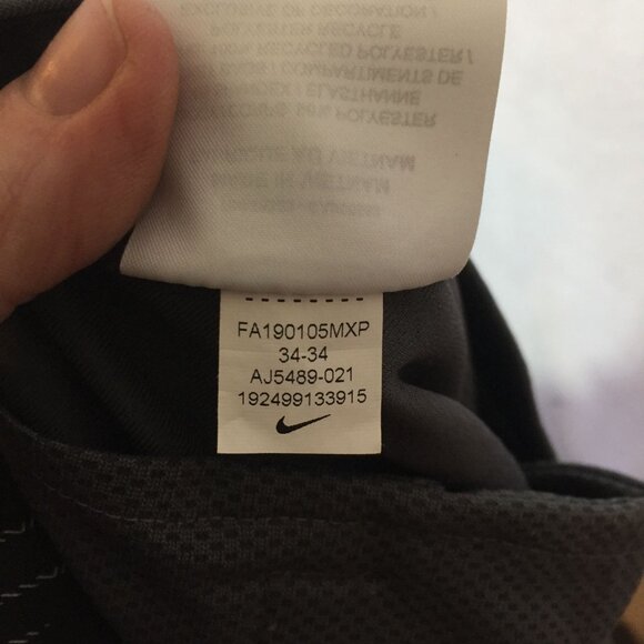 Nike Mens PerfectStretch Dri-FIT 5-Pocket Regular Fit Pants 34 X 34 - Picture 9 of 11